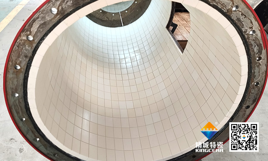 恒峰g22特瓷管道耐磨陶瓷装置