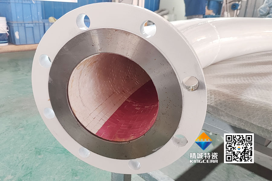 恒峰g22ZTA陶瓷贴片耐磨管道